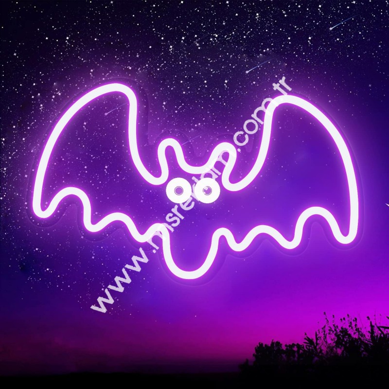 Yarasa (Bat) Neon Led Tabela
